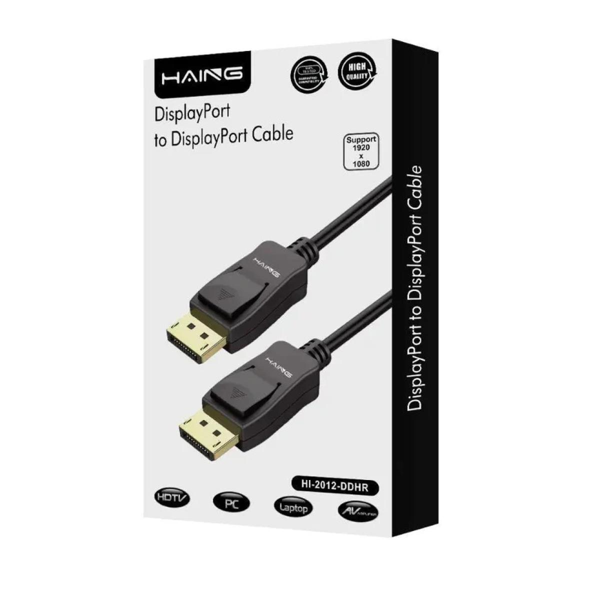 Haing Display Port DP to DP Cable 4K/60Hz Haing Display Port DP to DP Cable 4K/60Hz